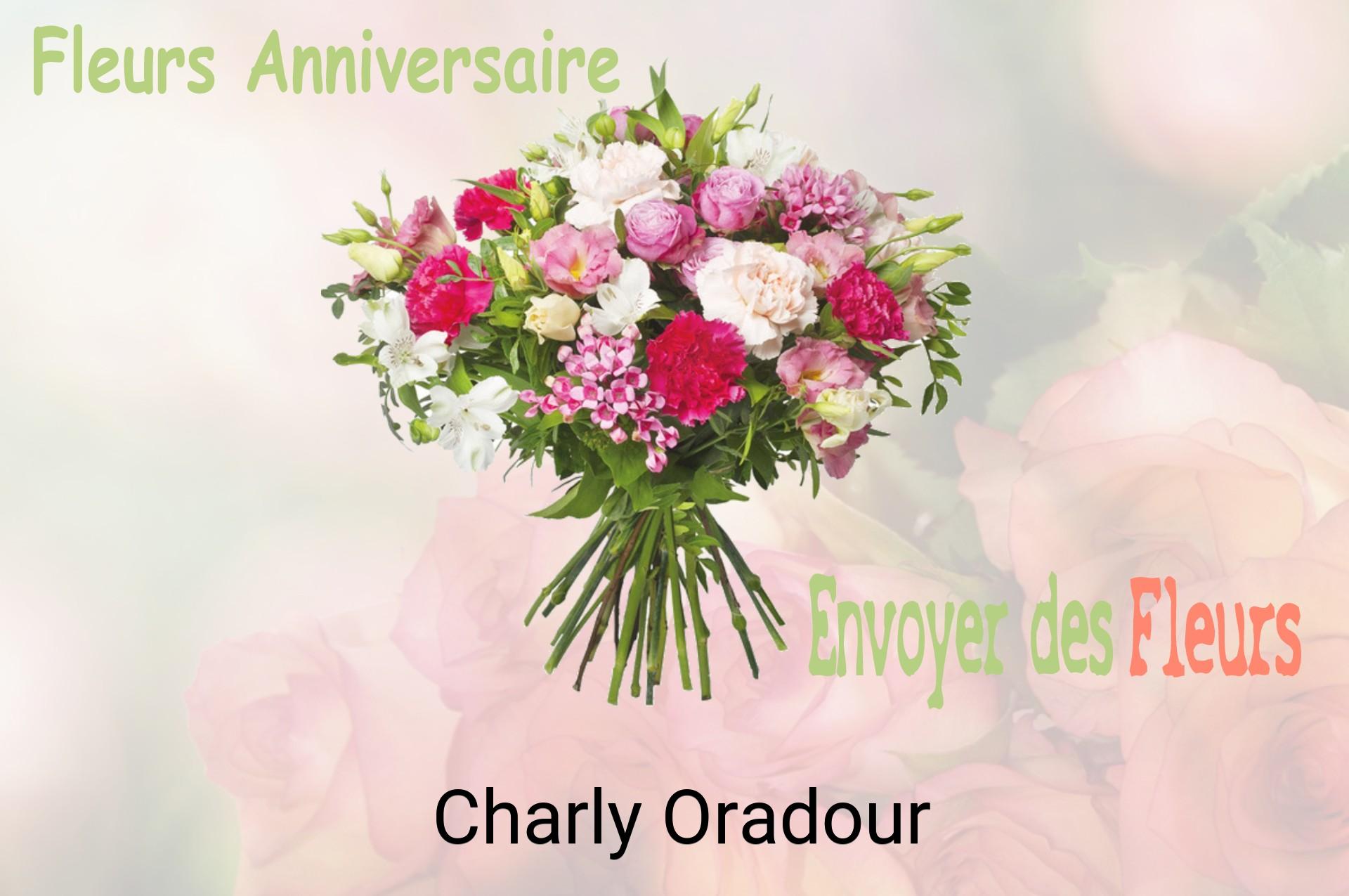 Bouquet de fleurs d’anniversaire livré à Charly-Oradour